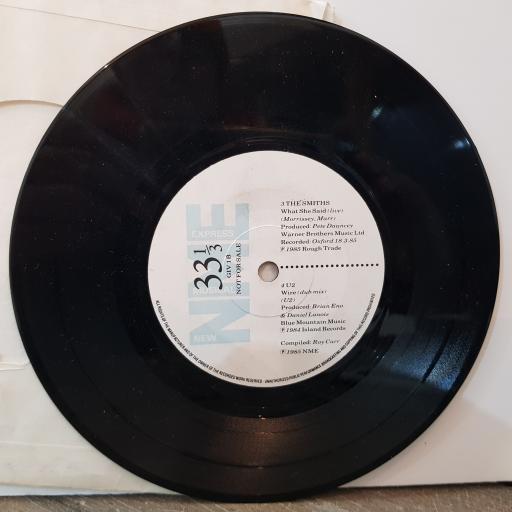 THE SMITHS, U2, BRONSKI BEAT, COCTEAU TWINS 33 1/3, 7" vinyl ep. NME