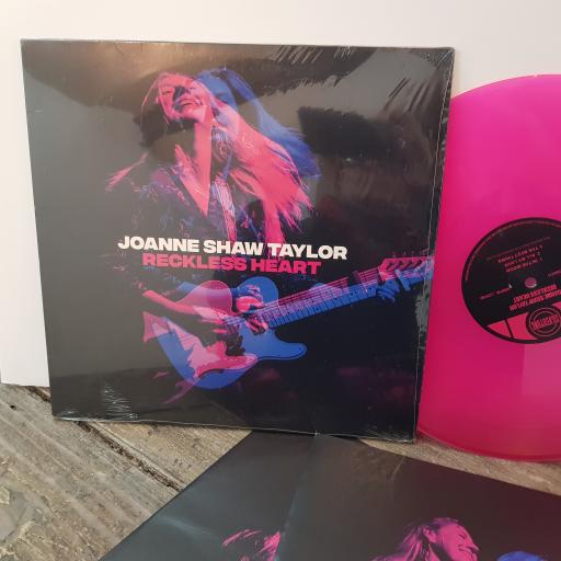 JOANNE SHAW TAYLOR Reckless heart, 2X 12" PINK vinyl LP. 19075892171