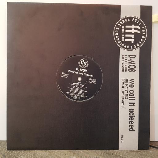 D-MOB We call it acieeed, 12" vinyl LP. FFRX13