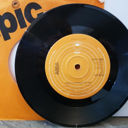 ABBA Take a chance on me, 7" vinyl single. SEPC5950