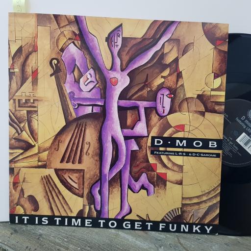 D MOB featuring LRS It is time to get lucky, 12" vinyl LP. FX107