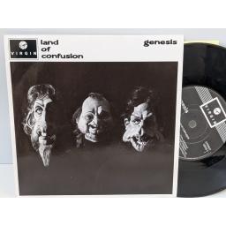 GENESIS Land of confusion, Feeding the fire, 7" vinyl SINGLE. GENS3