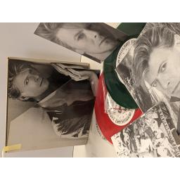 DAVID BOWIE Demanding billy dolls, 3x red white & green vinyls SINGLES. 488 487 486