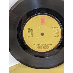 THE THREE DEGREES Take good care of yourself, If and when, 7" vinyl SINGLE. SPIR3177