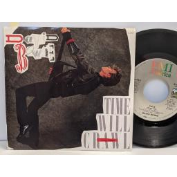 DAVID BOWIE Time will crawl, Girls, 7" vinyl SINGLE. B43020