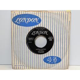 RICKY NELSON Waitin' in school, Stood up, 7" vinyl SINGLE. 45HLP8542