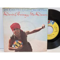 ELECTRIC LIGHT ORCHESTRA Don't bring me down, Dreaming of 4000, 7" vinyl SINGLE. JET153