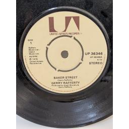 GERRY RAFFERTY Baker street, big change in the weather, 7" vinyl SINGLE. UP36346