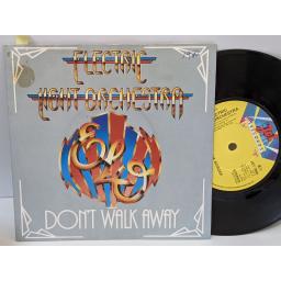 ELECTRIC LIGHT ORCHESTRA Don't walk away, Across the boarder, 7" vinyl SINGLE. JET7004