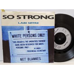 LABI SIFFRE (Something inside) so strong, Hard road, 7" vinyl SINGLE. WOK12