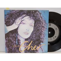 CHER I found someone, Dangerous times, 7" vinyl SINGLE. GEF31