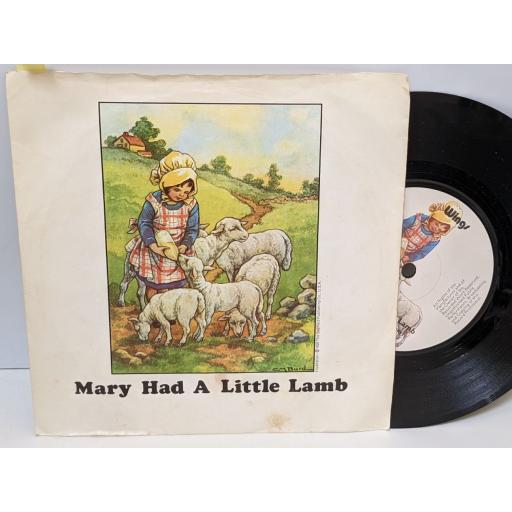 McCARTNEY AND McCARTNEY Little woman love, Mary had a little lamb, 7" vinyl SINGLE. R5949