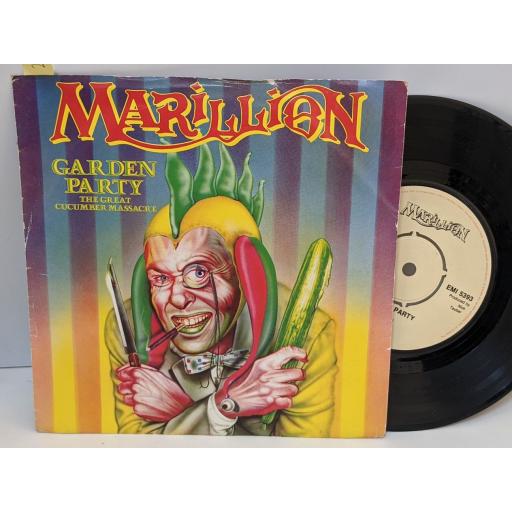 MARILLION Garden party, margaret (live), 7" vinyl SINGLE. EMI5393