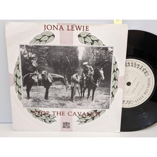 JONA LEWIE Stop the cavalry, Laughing by tonight, 7" vinyl SINGLE. BUY104