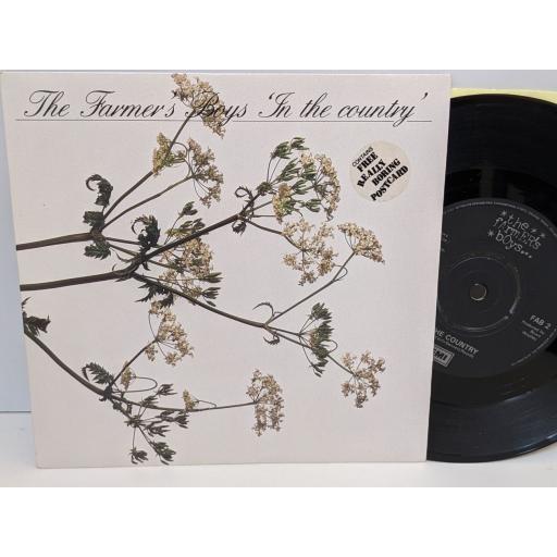 THE FARMER BOYS In the country, Mama never told me, 7" vinyl SINGLE. FAB2