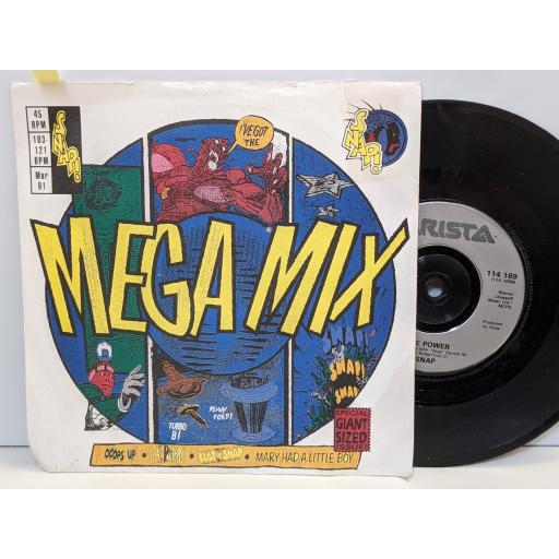 SNAP Snap megamix (1. ooops up 2. the power 3. cult of snap 4. mary had a little boy), The power, 7" vinyl SINGLE. 114169