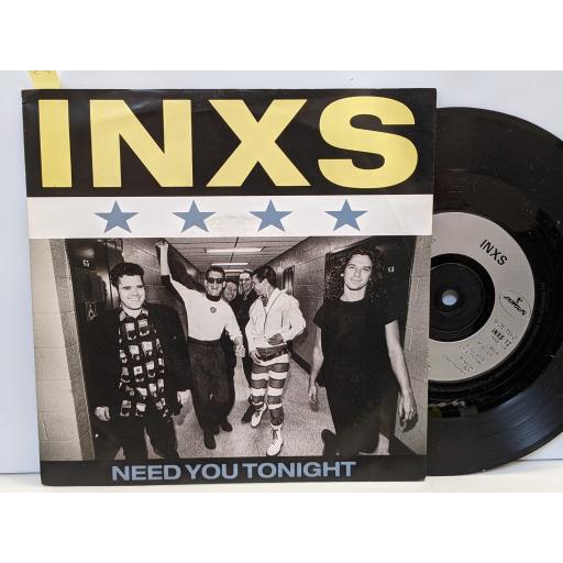 INXS Need you tonight, Move on, 7" vinyl SINGLE. INXS12