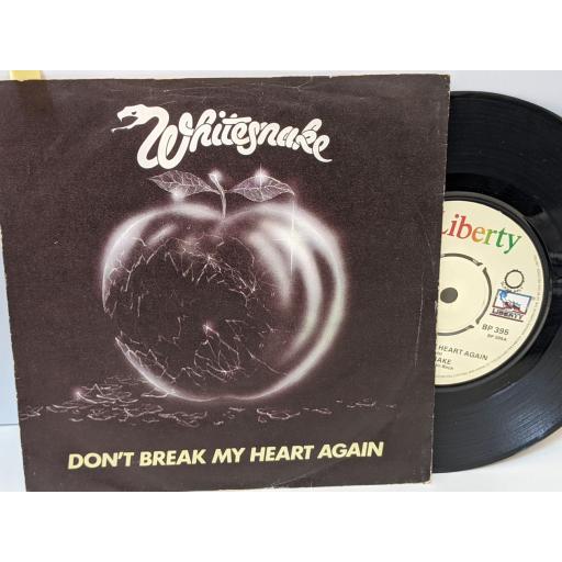 WHITESNAKE Don't break my heart again, child of babylon, 7" vinyl SINGLE. BP395