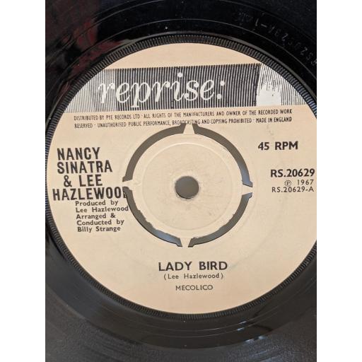 NANCY SINATRA & LEE HAZLEWOOD Lady bird, Sand, 7" vinyl SINGLE. RS20629