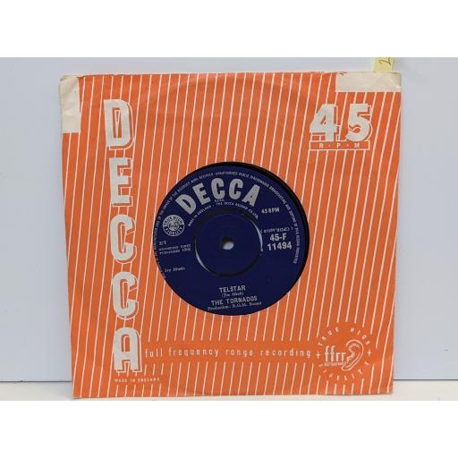 THE TORNADOS Telstar, Jungle fever, 7" vinyl SINGLE. 45F11494