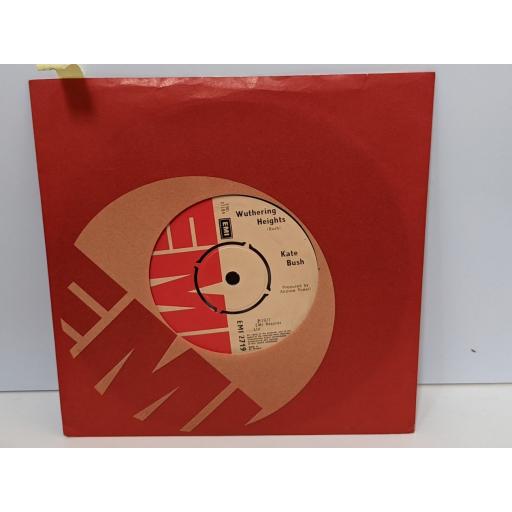 KATE BUSH Wuthering heights, Kite, 7" vinyl SINGLE. EMI2719