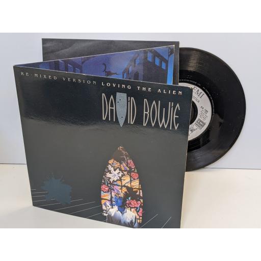 DAVID BOWIE Loving the alien, Don't look down (remix), 7" vinyl SINGLE. EA195