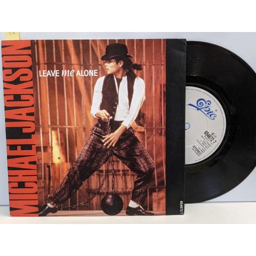 MICHAEL JACKSON Leave me alone, Human nature, 7" vinyl SINGLE. 6546727