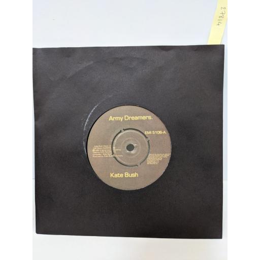 KATE BUSH Army dreamers, Delius, Passing through air, 7" vinyl SINGLE. EMI5106