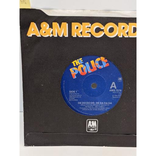 THE POLICE De do do do de da da da, a sermon, 7" vinyl SINGLE. AMS7578