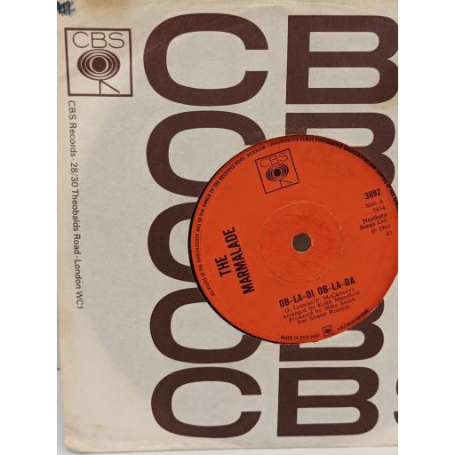 THE MARMALADE Ob-la-di ob-la-da, chains, 7" vinyl SINGLE. 3892