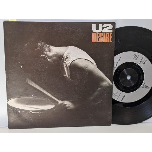 U2 Desire, Hallelujah here she comes, 7" vinyl SINGLE. IS400