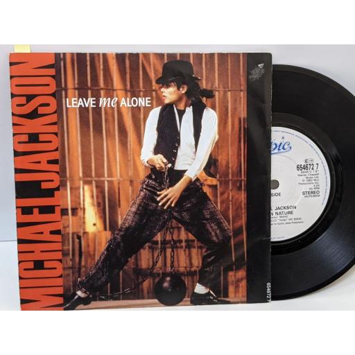 MICHAEL JACKSON Leave me alone, Human nature, 7" vinyl SINGLE. 6546727