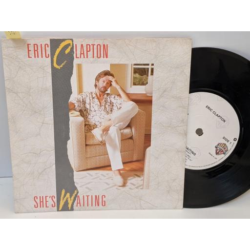 ERIC CLAPTON She's waiting, jail bait, 7" vinyl SINGLE. W8954
