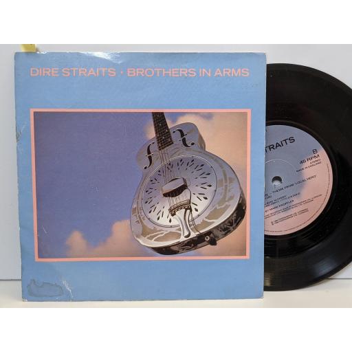DIRE STRAITS Brothers in arms, Going home - theme from 'local hero' (live), 7" vinyl SINGLE. DSTR11