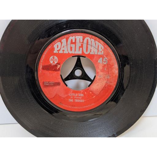 THE TROGGS Little girl, Maybe the madman?, 7" vinyl SINGLE. POG056