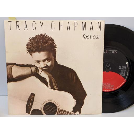 TRACY CHAPMAN Fast car, For you, 7" vinyl SINGLE. EKR73