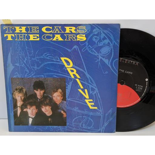 THE CARS Drive, Stranger eyes, 7" vinyl SINGLE. E9706