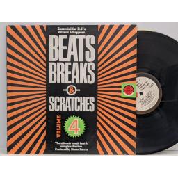 SIMON HARRIS Beats breaks and scratches volume 4, 12" vinyl LP. MOMIX4