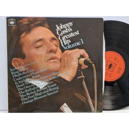 JOHNNY CASH Greatest hits, 12" vinyl LP.  63062