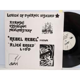 LEGION OF DYNAMIC DISKORD Rebel rebel, 12" vinyl LP. KAK12/11