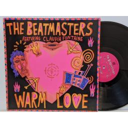 THE BEATMASTERS featuring CLAUDIA FONTAINE Warm love 2x remixes, 12" vinyl SINGLE. LEFT37T