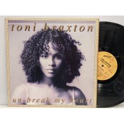 TONI BRAXTON Un-break my heart 5x remixes, 12" vinyl SINGLE. 73008242121