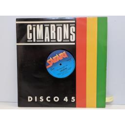 CIMARONS Big girls don't cry, How can i prove myself to you?, Poor people of paris, 12" vinyl SINGLE. SAFELS49