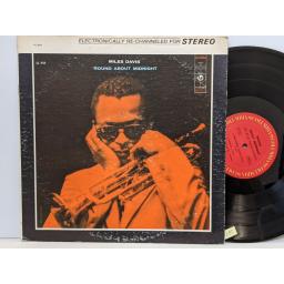 MILES DAVIS 'Round about midnight, 12" vinyl LP. PC8649