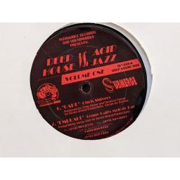Deep house vs acid jazz - volume 1, 12" vinyl LP compilation. INT505