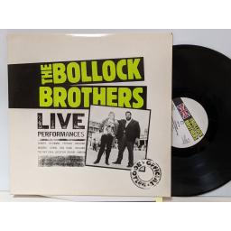 THE BOLLOCK BROTHERS Live performances, 2x 12" vinyl LP. BOLL102