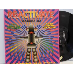 G.T.O., 6 BELLS ALL, OUTLANDER ETC. Reactive volume 2 - phasers on full, 12" vinyl LP REACTLP2