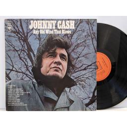 JOHNNY CASH Any old wind that blows, 12" vinyl LP. S65431