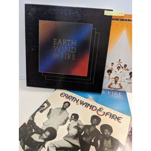 EARTH WIND AND FIRE All 'n all, Spirit, That's the way of the world, 3x 12" vinyl LP. SCBS86051