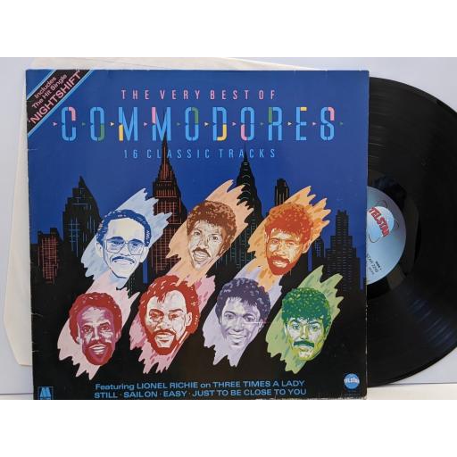 COMMODORES The very best of, 12" vinyl LP. STAR2249